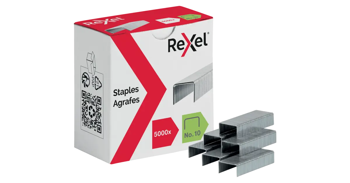 2000 Agrafes 26/6 - Recharge Compatible Avec L'Agrafeuse Rexel Numéro 56