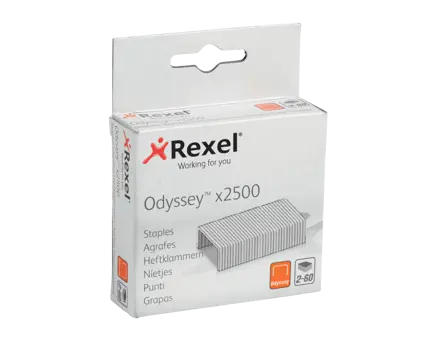 Stiftemaskin Rexel Odyssey Sølv Eske/2500