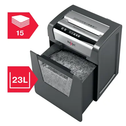Rexel Momentum X415 Cross Cut Paper Shredder P4
