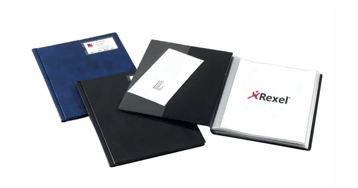 Nyrex Slimview A4 Display Book 24 Pkt Bk REXEL