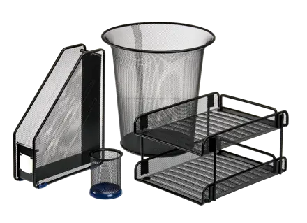 Rexel Wire Pen Cup Black
