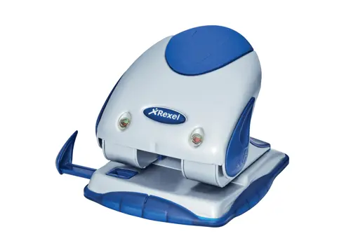 Perforatore A 2 Fori REXEL P240 - Perfora Fino A 40 Fogli, Struttura In Metallo, Garanzia 5 Anni