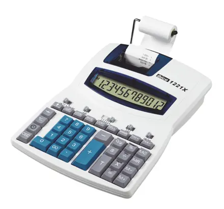 Ibico 1221X: Semi-professioneller Tischrechner mit Druckfunktion