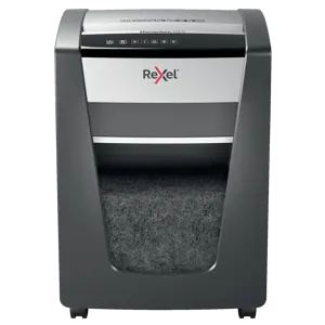 Distrugator documente manual REXEL MOMENTUM M515, P5, micro-cut (particule), 15 coli, cos 30l
