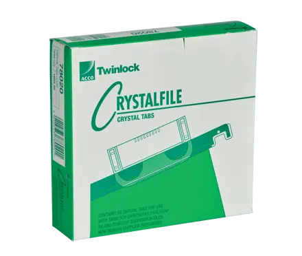 Rexel Crystalfile™ Crystal fane til hængemappe