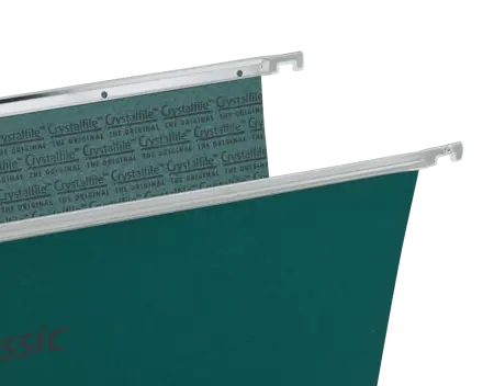 Rexel Crystalfile™ Classic folio hængemappe 30mm
