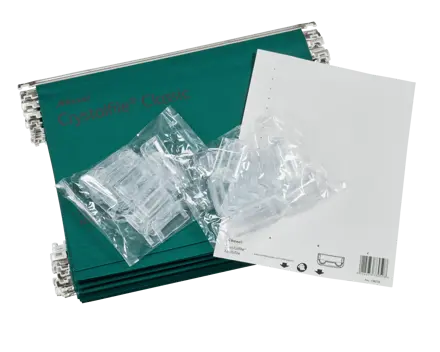 Rexel Crystalfile™ Classic folio hængemappe 30mm