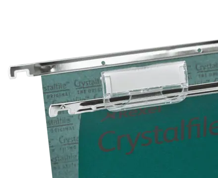 Rexel Crystalfile™ Classic folio hængemappe 15mm