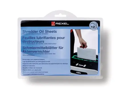 Масляные листы для шредеров Rexel (12)