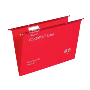 Rexel Crystalfile™ Extra Foolscap Suspension File