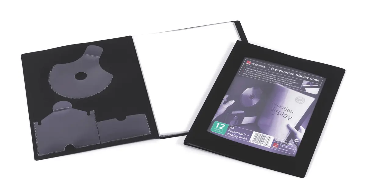 Rexel Presentation Display Book A4 Size 12Pckt REXEL