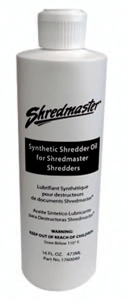 Rexel Shredder Oil 473ml for Rexel Auto +600/750 and Mercury with automatic oiler