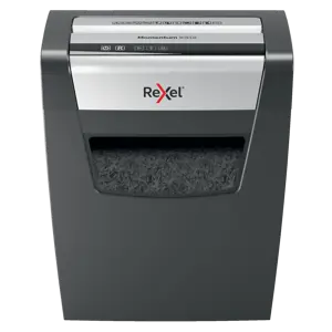 Distrugator documente manual REXEL MOMENTUM X312, P3, cross-cut (confeti), 12 coli, cos 23l
