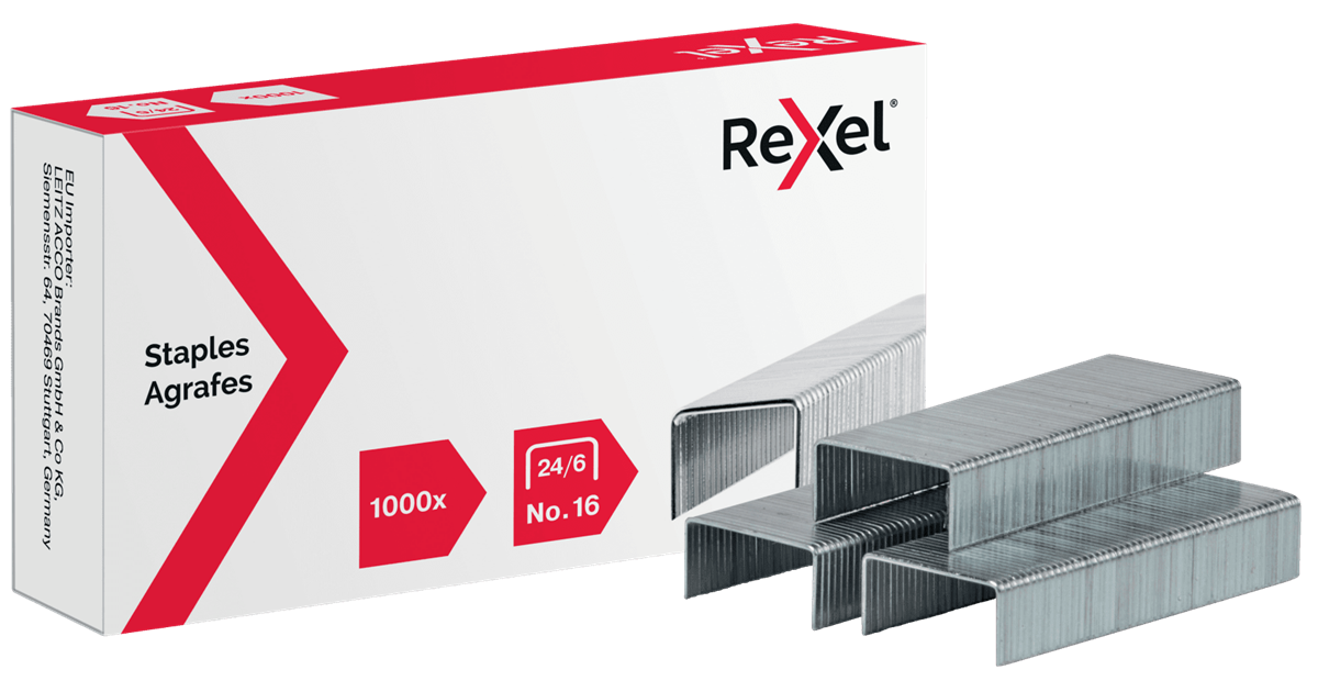 REXEL STAPLES NO56 6MM PK1000 06131