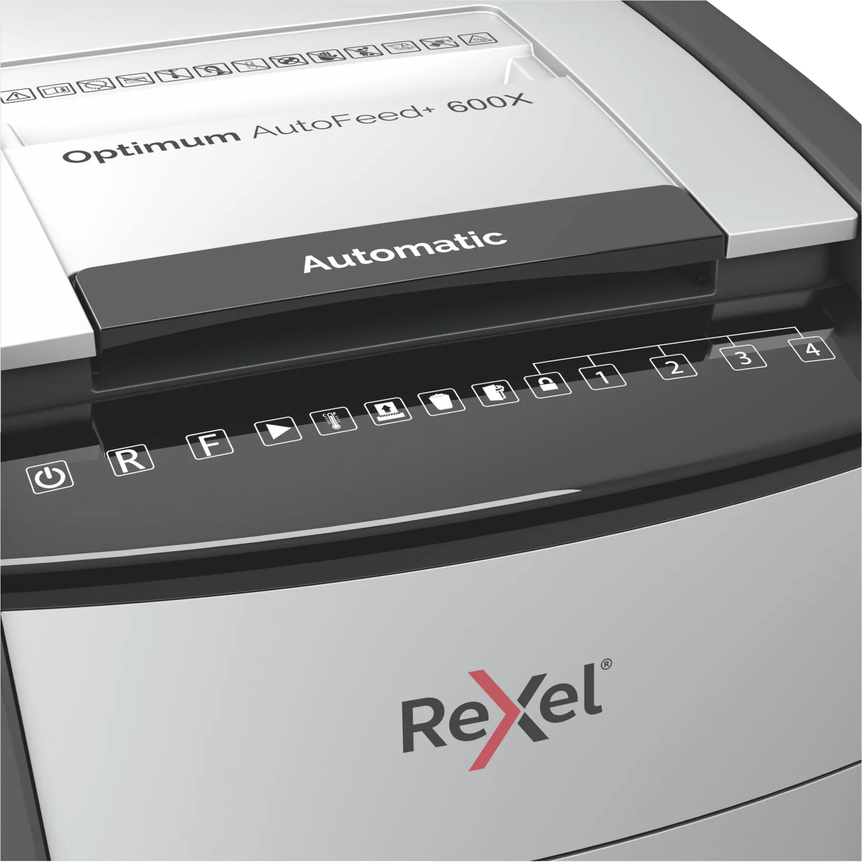 Destructeur De Documents Rexel AutoFeed+ 300X - Alimentation Automatique 300 Feuilles, Coupe Croisée, 60L, Sécurité P4
