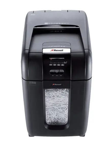 Destructora Rexel Auto+ 300X Auto-Alimentación Corte Partículas