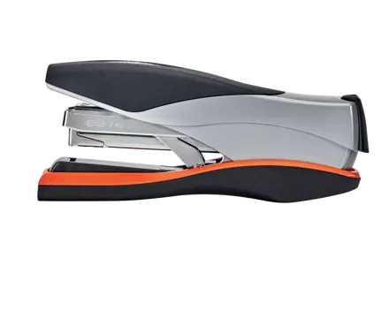 Stapler Manual Rexel Optima 40 Low Force Silver/Black | REXEL