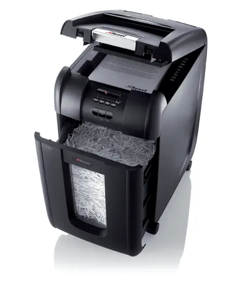 Destructora Rexel Auto+ 300X Auto-Alimentación Corte Partículas