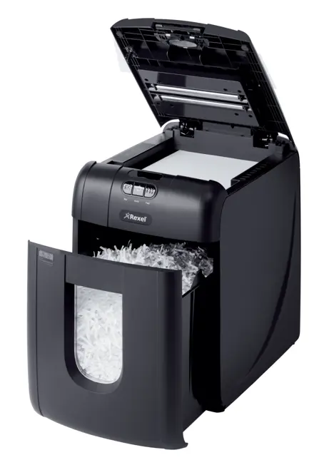 Destructora Rexel Auto+ 130X Auto-Alimentación Corte Partículas