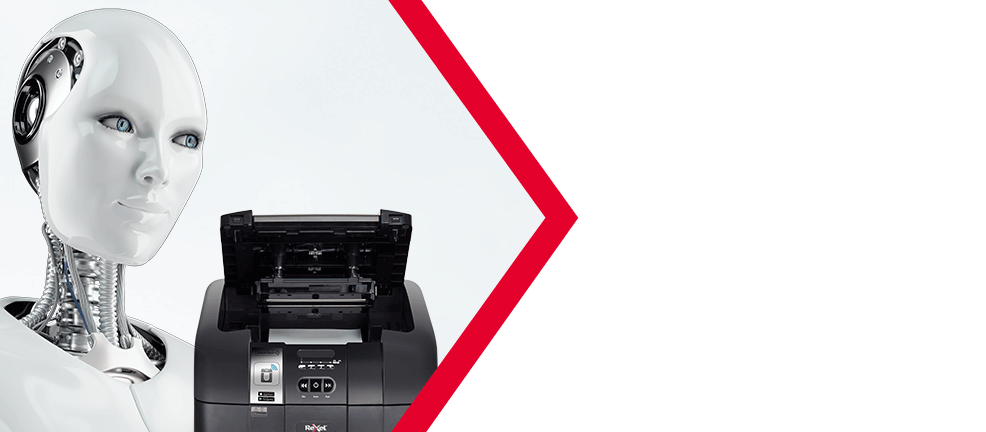 Rexel Aktenvernichter mit automatischer Zuführung  98 % weniger Zeit für die Aktenvernichtung 1&nbsp;  